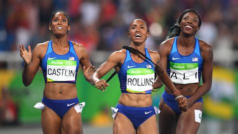 Brianna Rollins Leads Us Olympic Sweep In Womens 100 Hurdles