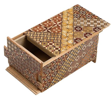 Buy Hakone Yosegi 27 Steps Japanese Decorative Box Wooden Puzzle Box