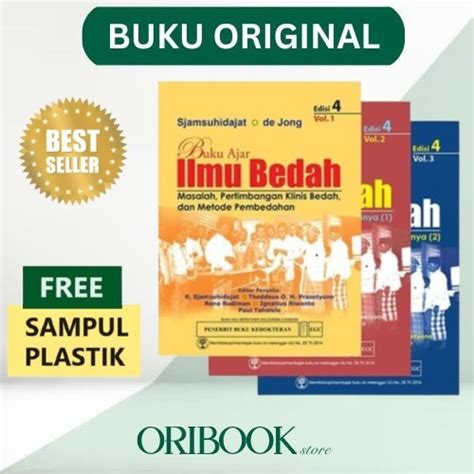 Jual ORIGINAL BUKU AJAR ILMU BEDAH EDISI 4 SJAMSUHIDAYAT DE JONG