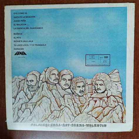 Jerry Masucci Presents Salsa Greats Vol 1 1976 Vinyl Lp Latin Salsa