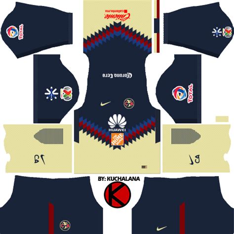 You can find kits for the football club that you love, or your national football team. Club América Kits 2017/2018 - Dream League Soccer - Kuchalana