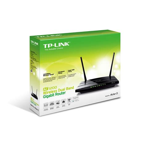 Tp Link Archer C5 Ac1200 Wireless Dual Band Gigabit Router Linkqage