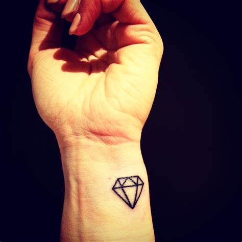 Tattoo Diamond Wrist Diamond Tattoos Tattoos Tattoos And Piercings