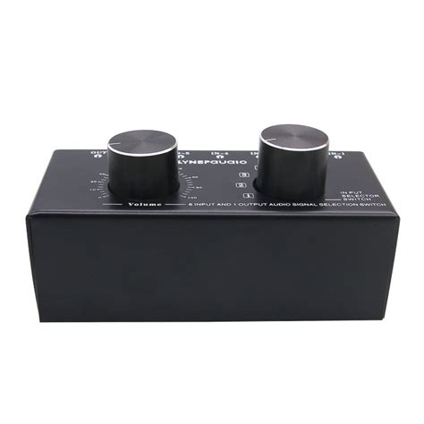Audio Input Signal Selector Audio Input Switch Rca Audio Selector