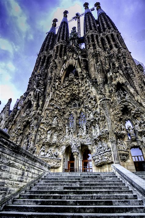 Gaudis Sagrada Familia Barcelona Spain English