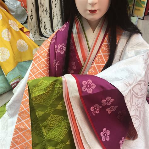 Colors Of Heian Period Kimonos Objet Japonais Textiles