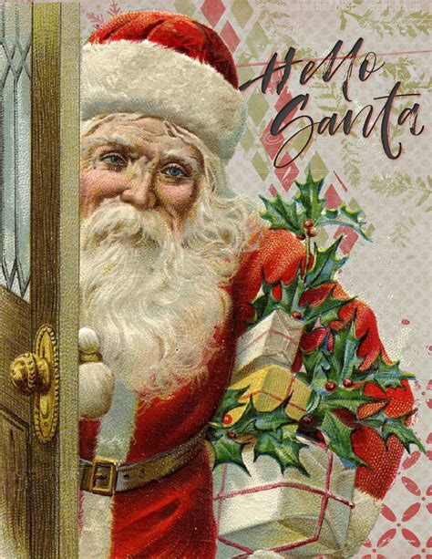 Vintage Santa Claus Free Stock Photo Public Domain Pictures