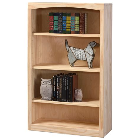 Archbold Furniture Pine Bookcases 3048 48 Tall Pine Bookcase With 3