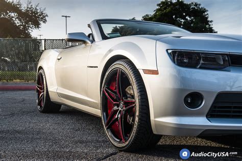 2015 Red Camaro With Black Rims Jenwiles