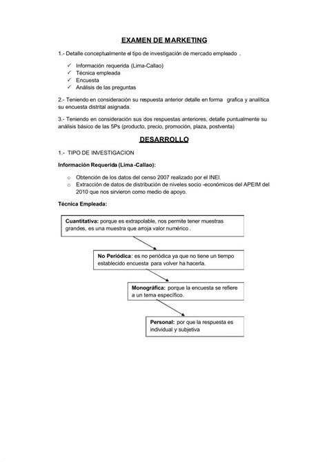 PDF Examen De Marketing DOKUMEN TIPS