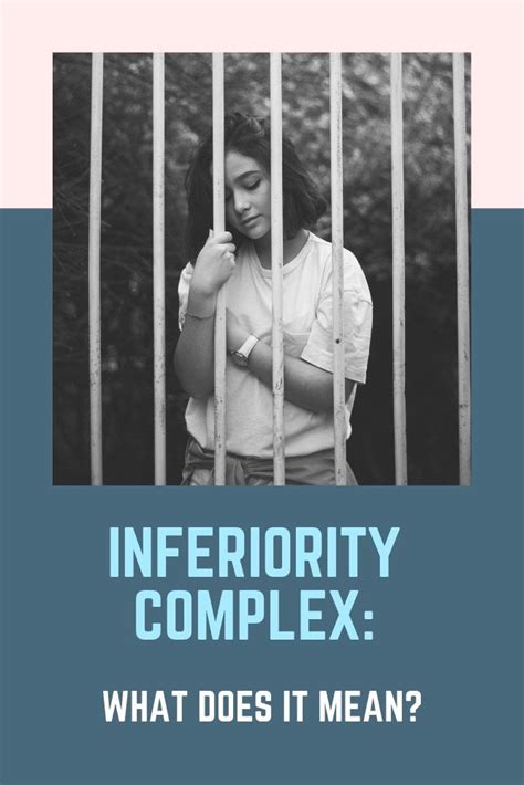 Inferiority Complex Definition Symptoms And Recovery