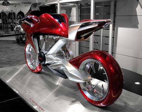 Honda Concept Bike All Rights Reserved By Toniv Futuristic