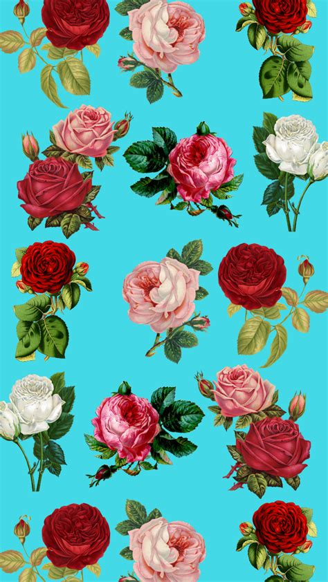 7 Pretty Floral iPhone 8 & 8 Plus HD Wallpapers | Preppy Wallpapers
