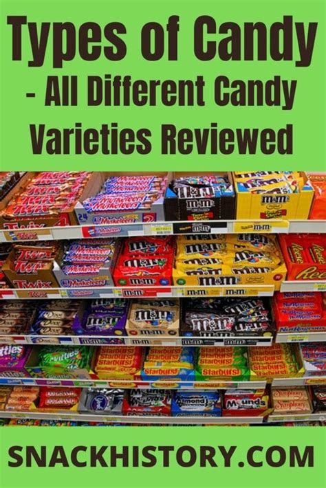 Types Of Candy All Different Candy Varieties Reviewed Snack History