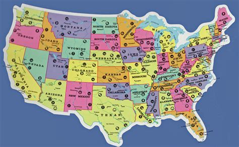 Continental United States Cleaned Up And Cropped The Map Flickr