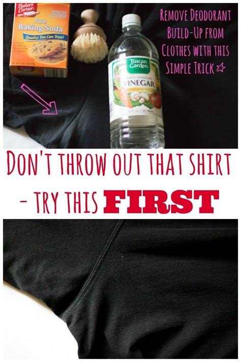 Before You Throw Out That Shirt Try This Simple Laundry Hack To Remove