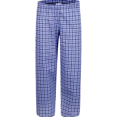 La Perla Classic Checked Pajamas In Blue Bambinifashioncom