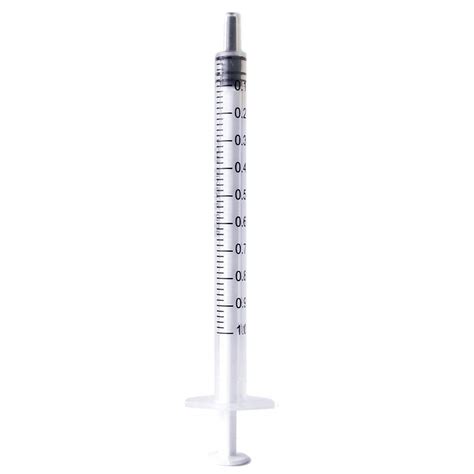 Bstean 1ml 1cc Syringe With Luer Slip Tip No Needle Non Sterile Pack