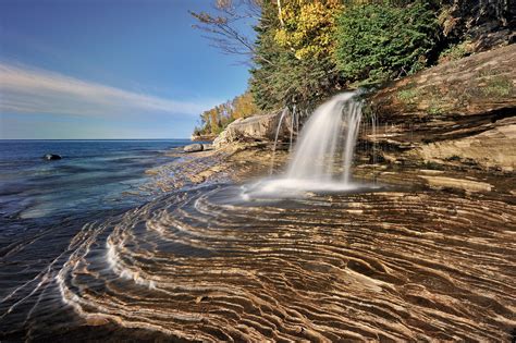 All Sizes Miners Beach Falls Pictured Rocks National Lakeshore