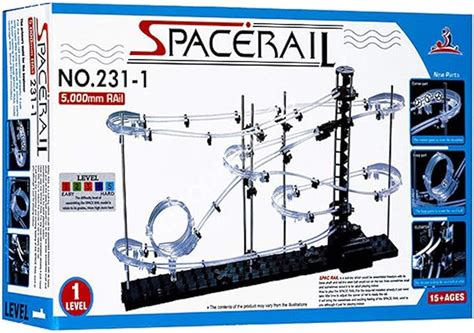 Spacerail Glow In The Dark 6500mm Rail Roller Coaster