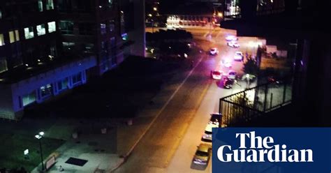 Dallas Police Standoff With Gunman After Shooting At Hq In Pictures