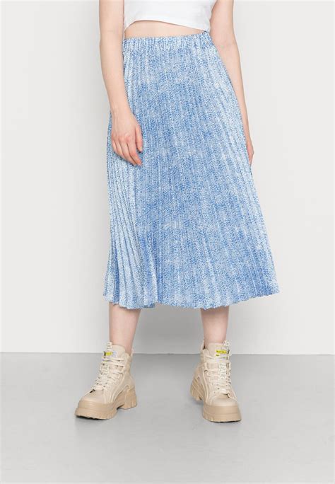 Scotch And Soda Pleated Midi Length Skirt Faltenrock Combomehrfarbig