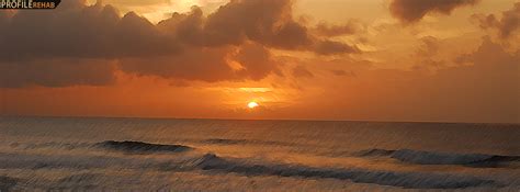 Painted Hawaiian Sunset Facebook Cover Ocean Sunset Images Ocean