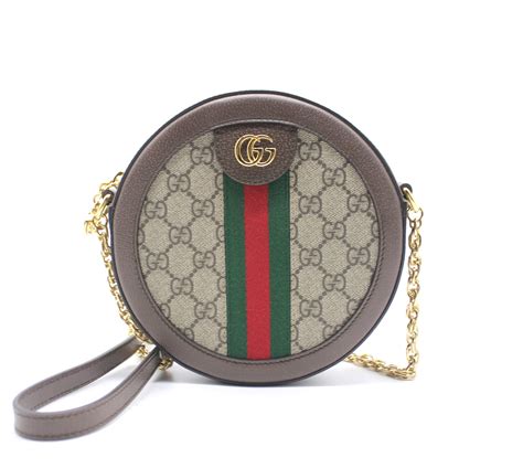 Gucci Ophidia Gg Round Shoulder Bag Stylishtop