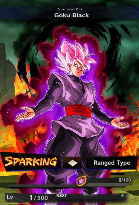 Goku Black Ssj Rose Dragon Ball Legends Black Goku Ssj2 Rose Dragon