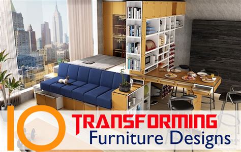10 Transforming Furniture Designs Perfect For Tiny Apartments