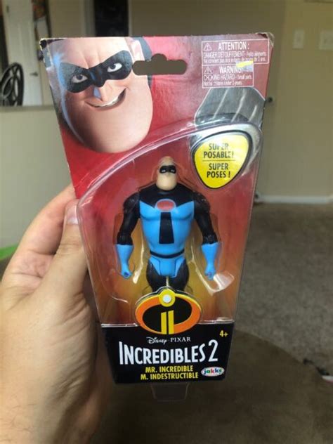 Jakks Disney Pixar Incredibles 2 Mr Incredible Poseable Figure EBay