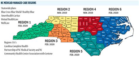 Nc Managed Care Regions North Carolina Health News