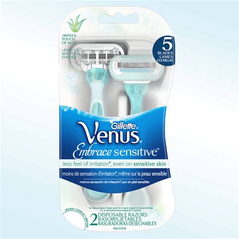 Gillette Venus Embrace Sensitive Disposable Razor Reviews 2020