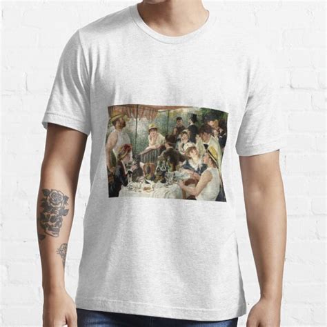 Vintage Pierre Renoir Lunchen Boating Party 1881 Fine Art T Shirt For