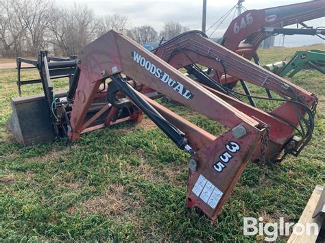 Woods Dual 355 Loader W Grapple Bigiron Auctions