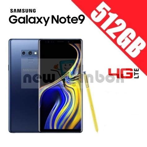 Jual Samsung Galaxy Note 9 512gb Ocean Blue Garansi Resmi Samsung