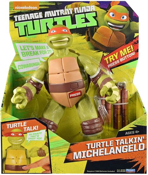 Teenage Mutant Ninja Turtles 11 Talking Michelangelo Action Figure