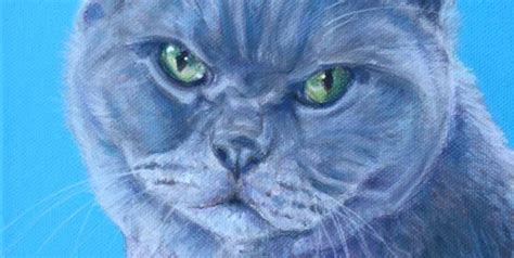 Cat Artist Paintmypet By Deborah Cullen