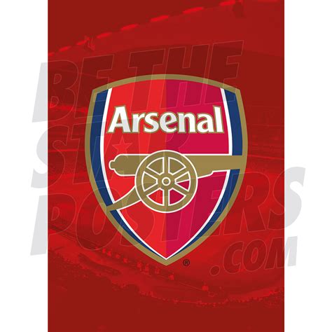 Arsenal FC Crest Poster A1/A2/A3/A4