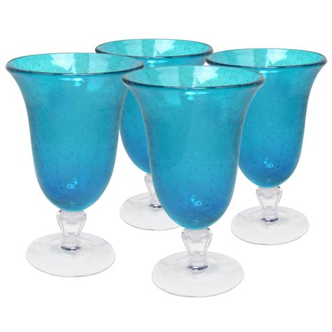 Artland Iris Footed Iced Tea Glass Set Of 4 Ebay