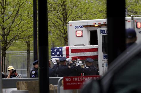 In ‘ceremonial Transfer Remains Of 911 Victims Are Moved To Memorial