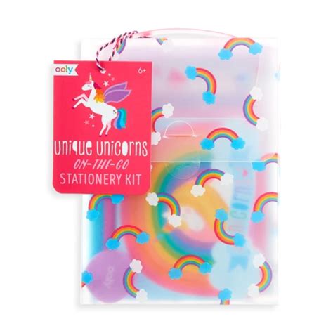 On-The-Go Stationery Kit - Unique Unicorns in 2020 | Travel stationery, Stationery set, Unicorn ...