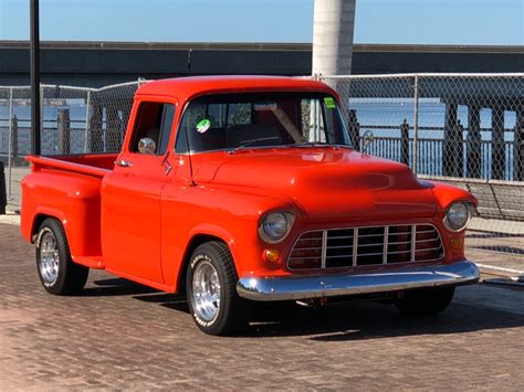1957 Chevrolet Pickup 3100 Hugger Orange Pickup Custom Bed Frame