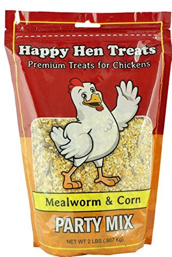 Happy Hen Treats Party Mix Mealworm And Oats 2 Pound Retuel