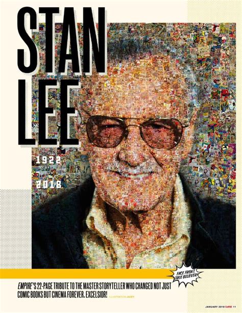 Empires 22 Page Tribute To Stan Lee In Their January Issue Cover Photo