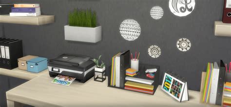 Best Office Clutter Cc Sets For The Sims 4 All Free Fandomspot