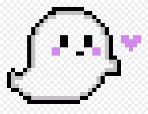 Download Cute Ghost Pixel Art Png Download Clipart 2933475