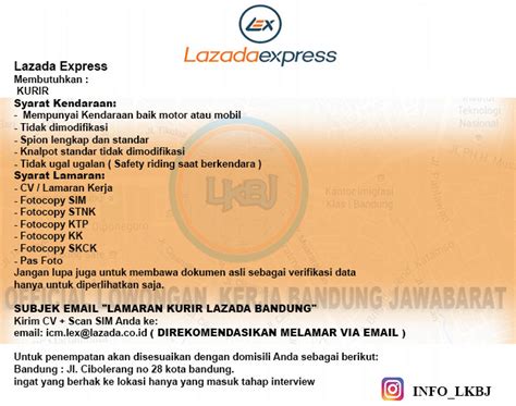Cari loker terbaru di lowongankerja15.net.! Loker Kurir Bukalapak Bandung - Jual Produk Lowongan Kerja ...
