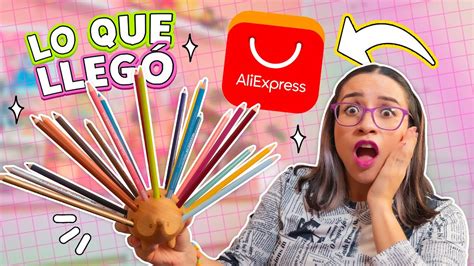 Probando Productos Aliexpress 🌈 Bonitos Para Decorar Tu Cuarto 🤩