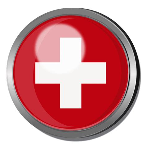 You can use it in your daily design, your own artwork and your team project. Switzerland flag badge - Transparent PNG & SVG vector file